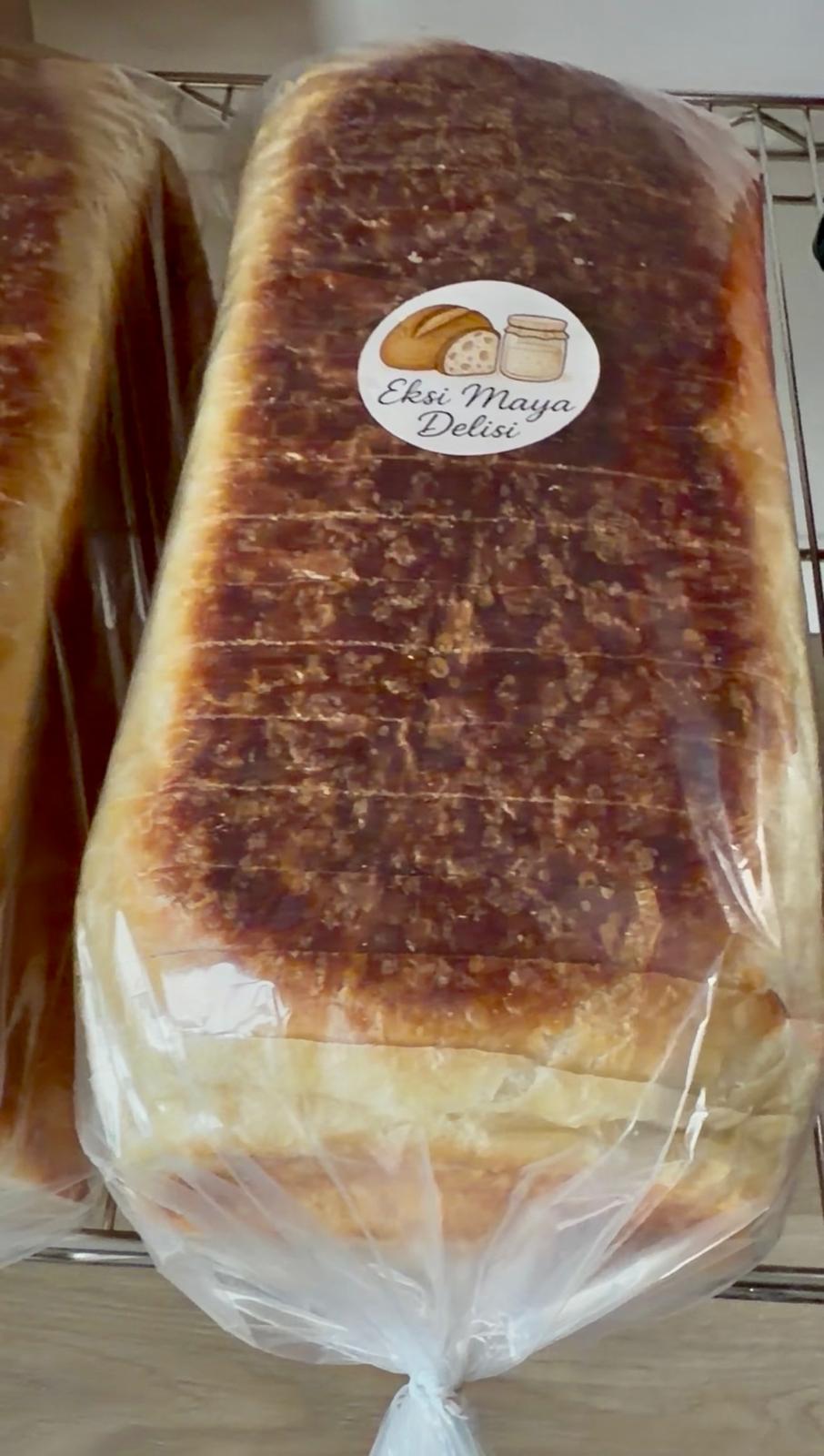 %100 Ekşi Mayalı XL Sütlü Tereyağlı Tost Ekmeği
