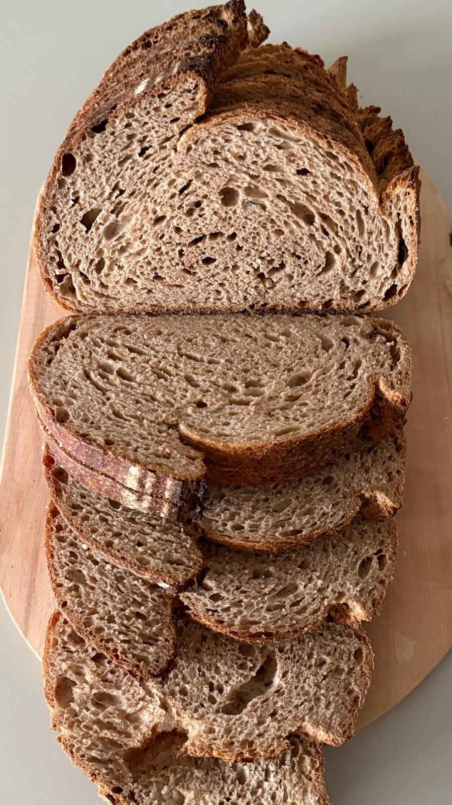 %100 Ekşi Mayalı Tam Buğday